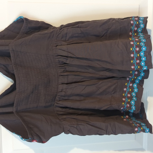 NWT Torrid Embroidered Peplum Top - Picture 4 of 6